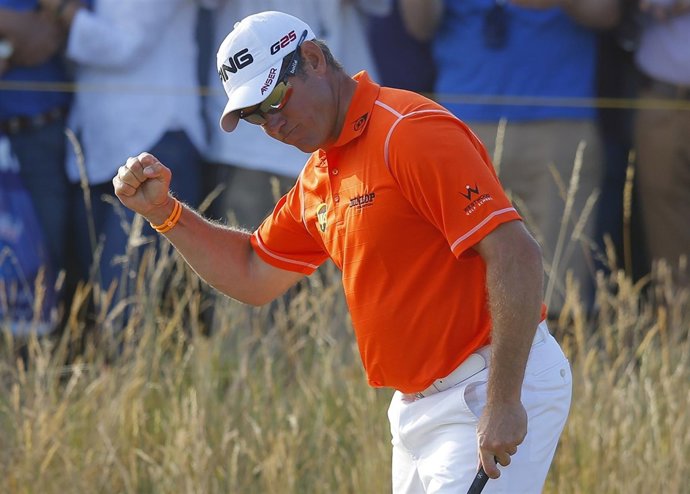 El golfista inglés Lee Westwood