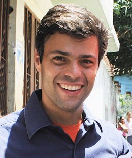 Leopoldo López, coordinador de Voluntad Popolar, Venezuela