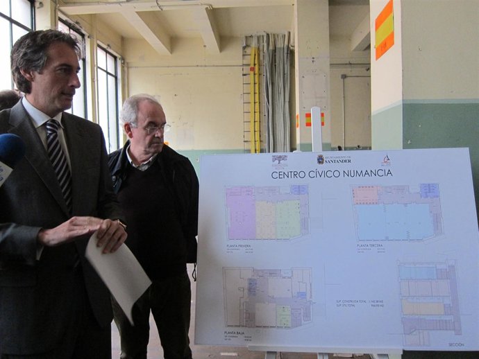 Presentación del proyecto del centro cívico de Numancia