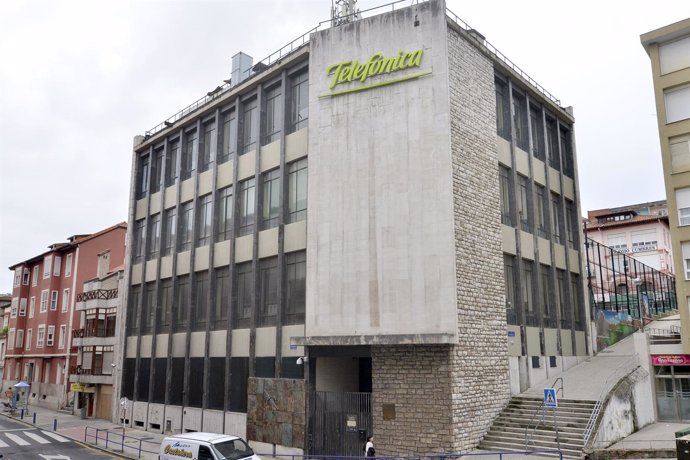 Edificio Telefónica en Numancia, que acogerá el Centro Cívico