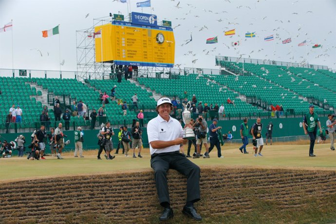 El golfista estadounidense Phil Mickelson
