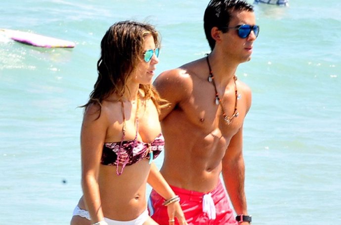 Elena Tablada de vacaciones en Ibiza junto a su chico, Daniel Arigita
