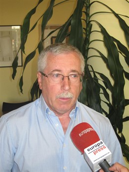 El secretario general de CC.OO., Ignacio Fernández Toxo