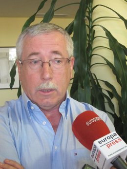 El secretario general de CC.OO., Ignacio Fernández Toxo