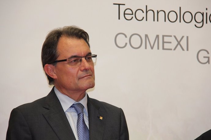 Artur Mas, en la inauguración de las nuevas instalaciones de Comexi
