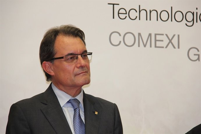 Artur Mas, en la inauguración de las nuevas instalaciones de Comexi