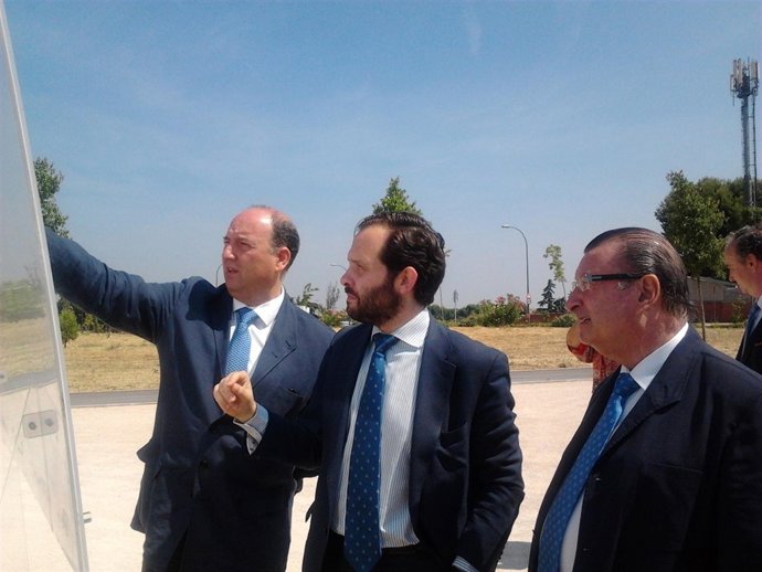 Visita a unas obras en Villaverde