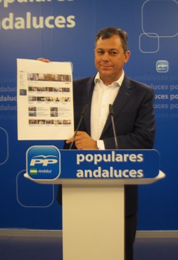 José Luis Sanz denuncia el uso partidista de la web del Parlamento andaluz