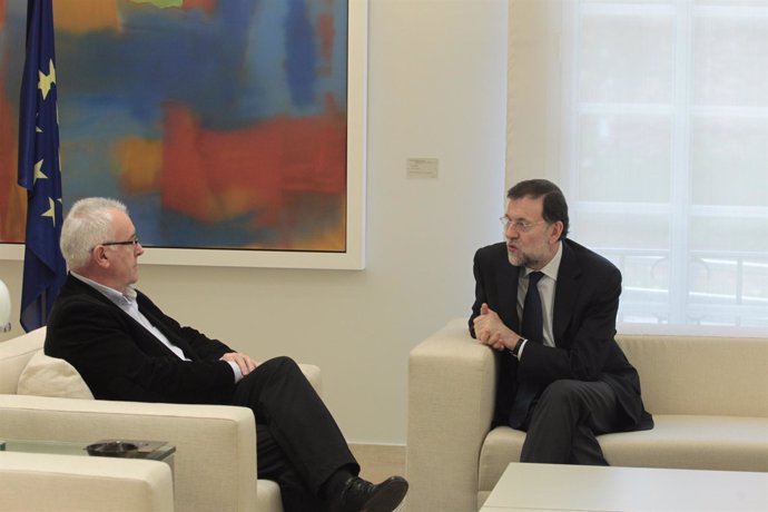 Mariano Rajoy y Cayo Lara