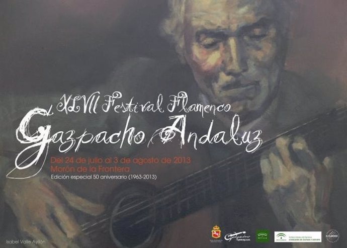 Cartel de la XLVII Edición del Festival Flamenco Gazpacho Andaluz