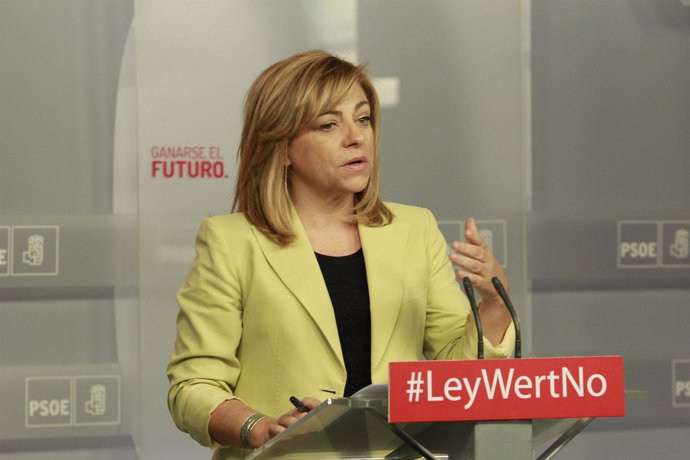 Elena Valenciano (PSOE) en Ferraz