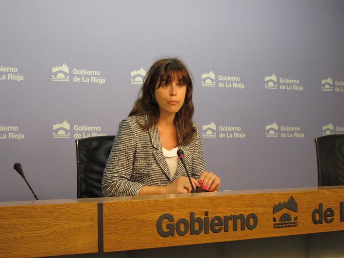 Marian Ortigosa, en la rueda de prensa