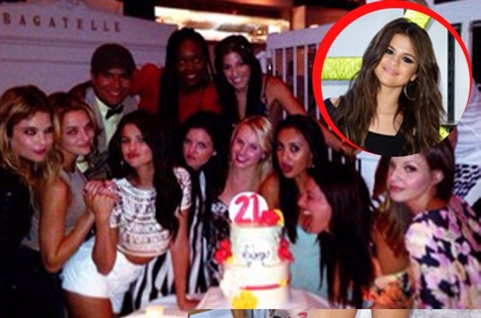 Selena celebra su cumpleaños sin Justin Bieber