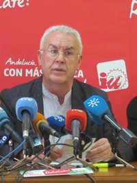 IU defiende que no está "comprometido con el pasado del PSOE" en los ERE, pero aboga por la estabilidad de gobierno