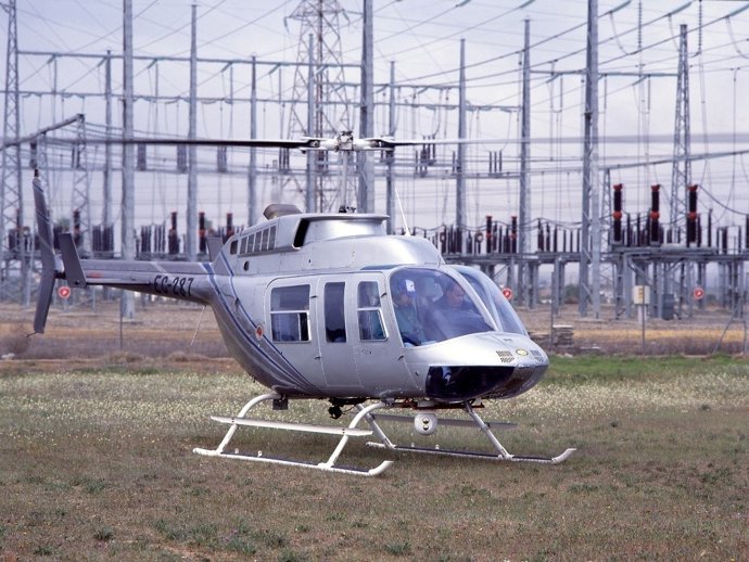 Helicóptero de Endesa