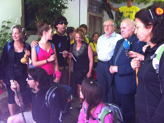 Recepción al Peregrino 100.000