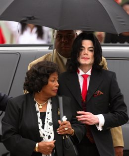 Michael Jackson y su madre