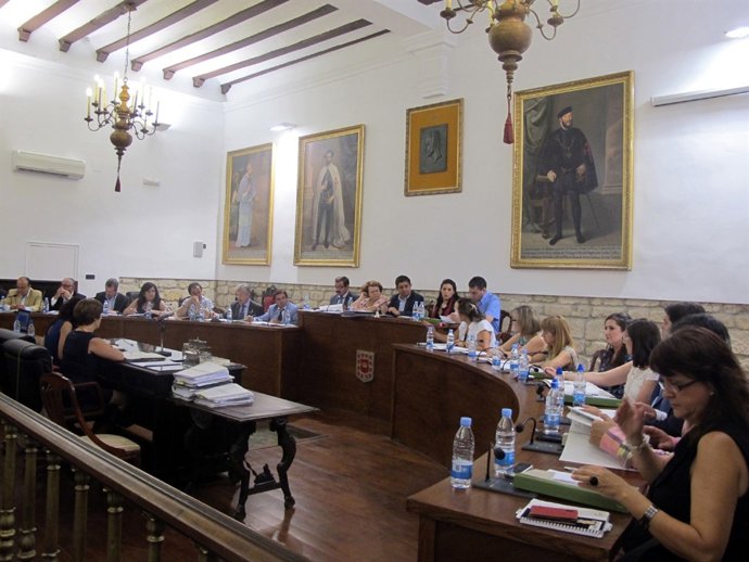 Celebración del Pleno ordinario del mes de julio de la Diputación de Jaén