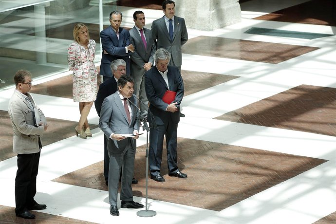 González tras la reunión del Consejo de Madrid