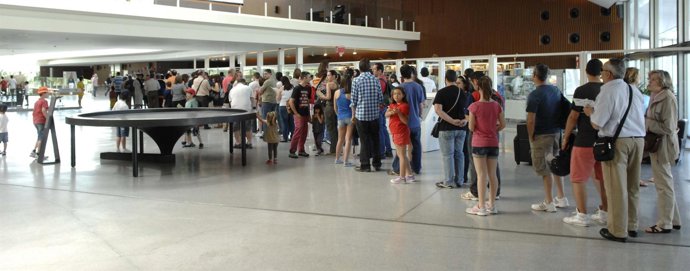 Visitantes del Parque de las Ciencias de Granada