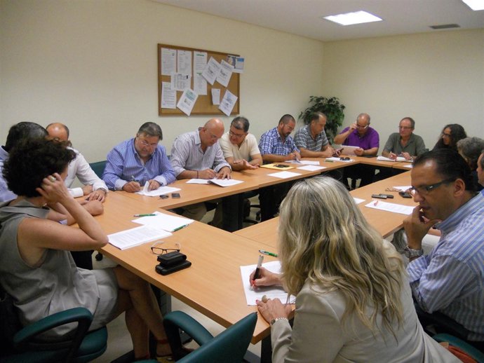 La firma del convenio en el Sercla