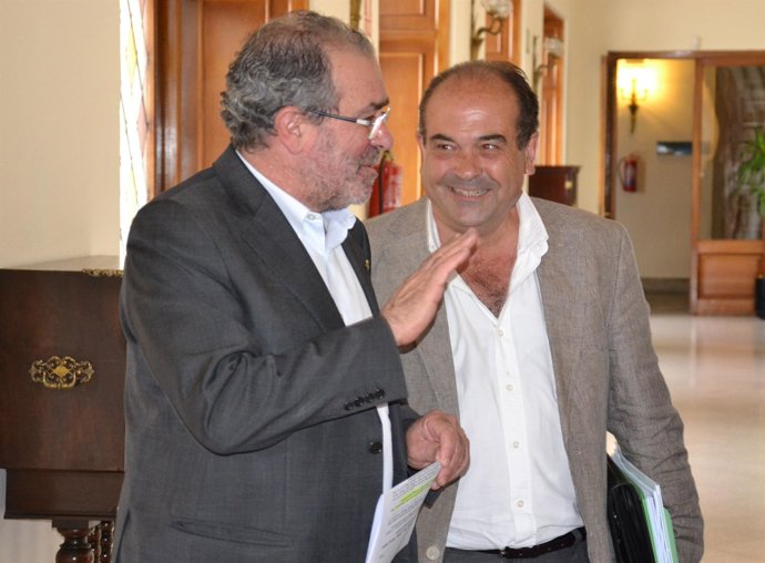 Joan Reñé y Juan Antonio Serrano