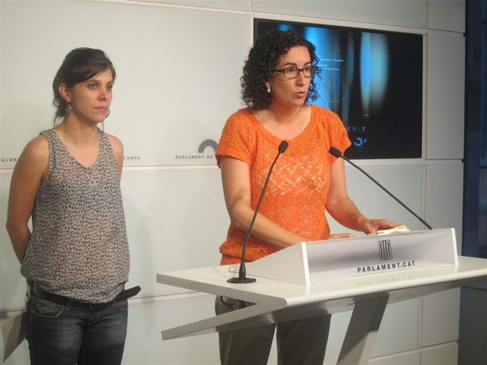 M.Vilalta (JERC) y M.Rovira (ERC)
