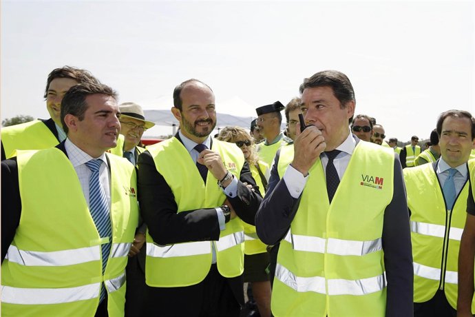 González en la inauguración de la M-206