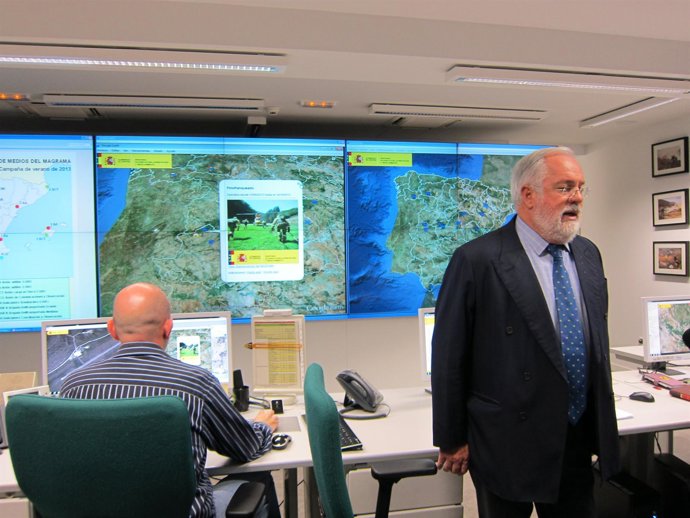 Arias Cañete, en la presentación de la campaña de Incendios 2013