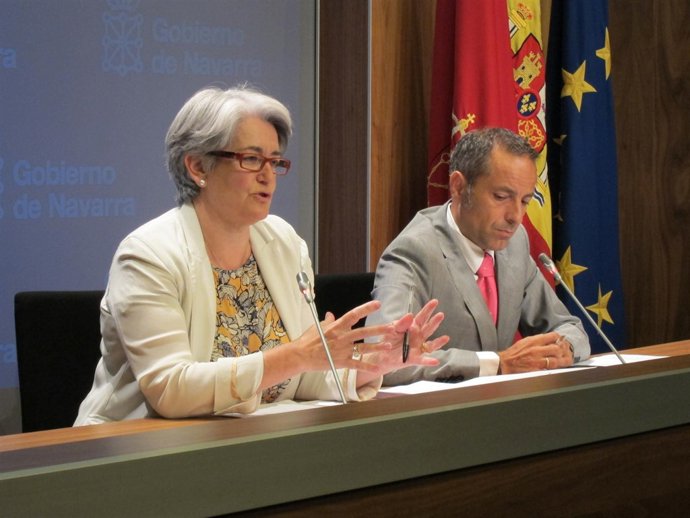 Lourdes Goicoechea y Juan Luis Sánchez de Muniáin.