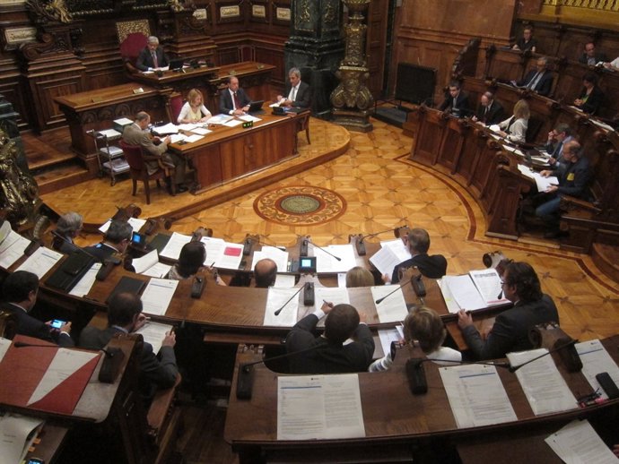 Pleno del Ayuntamiento de Barcelona