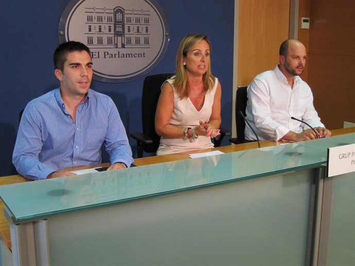 Jaime Martínez, Mabel Cabrer y Óscar Fidalgo