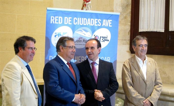 Firma del convenio de ciudades AVE