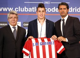 Enrique Cerezo, José María Giménez y José Luis Pérez Caminero