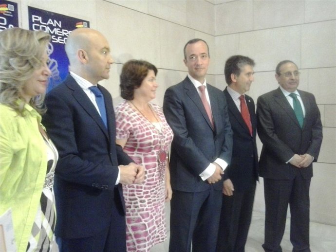 Jaime García-Legaz, Francisco Martínez e Ignacio Cosidó