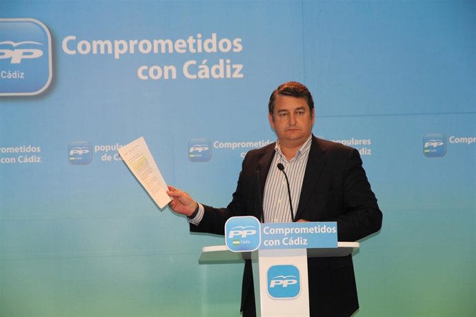 Antonio Sanz, presidente provincial del PP de Cádiz