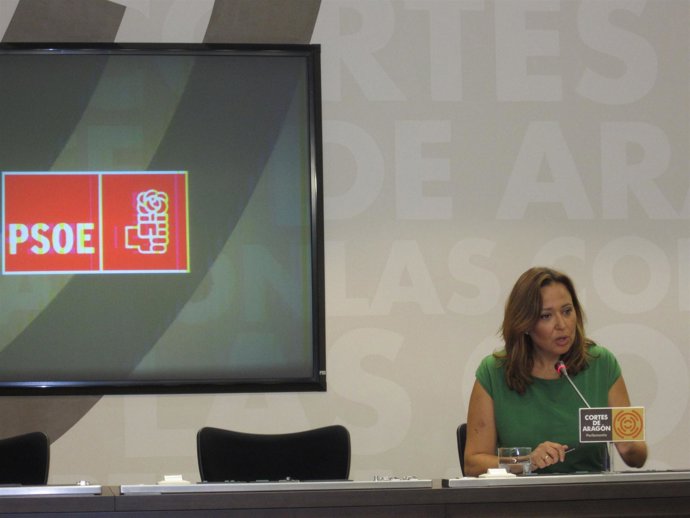 Mayte Pérez, en la rueda de prensa