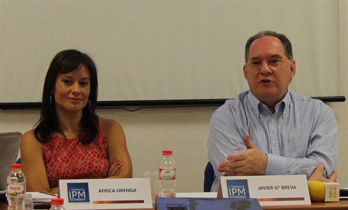 África Orenga y Javier García Breva