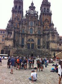 Los albergues cercanos a Santiago rozan el lleno total por la "elevada" cifra de peregrinos para el Apóstol