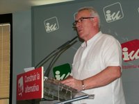 Cayo Lara dice que la retirada de Griñán puede tener alguna relación con su posible imputación por el caso de los ERE