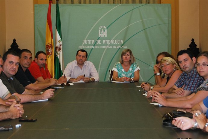 Reunión Junta y asociaciones de la provincia