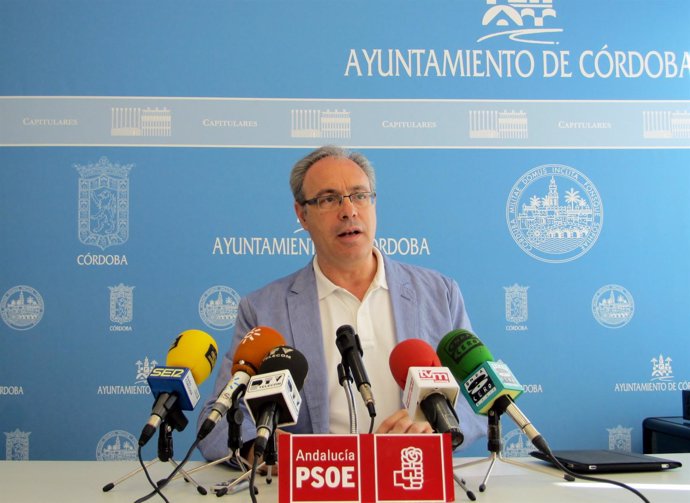 Juan Pablo Durán en la rueda de prensa