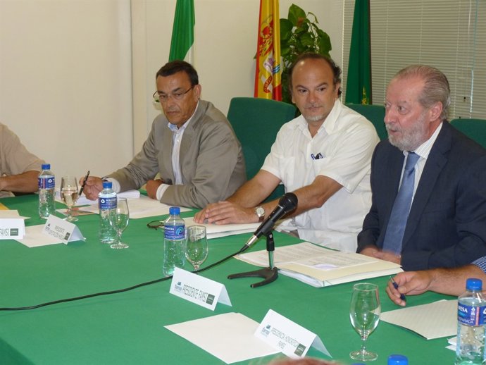 El presidente de la Diputación de Huelva, Ignacio Caraballo.