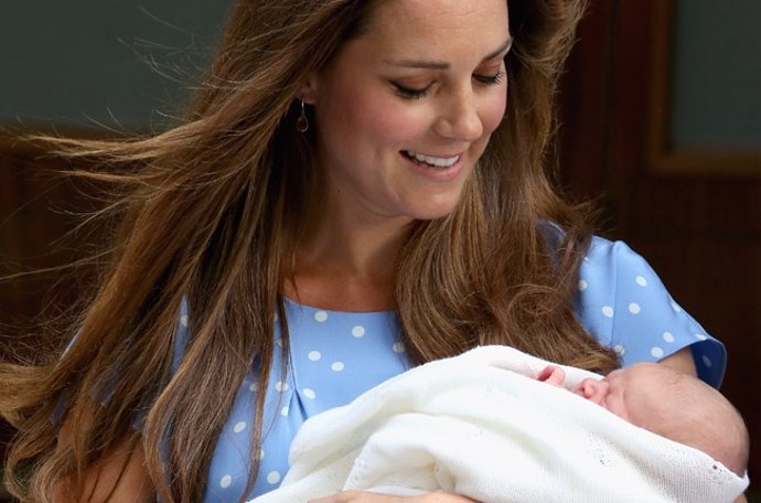 George es el nombre del hijo de Kate Middleton y el príncipe Guillermo