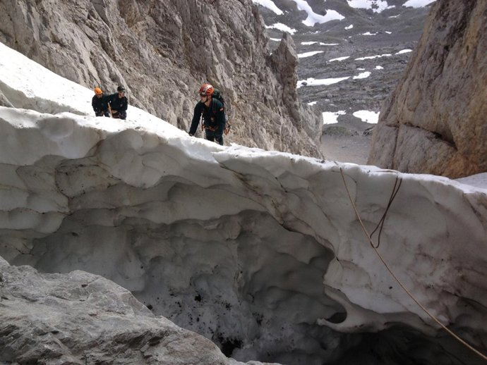 Nevero en Picos de Europa