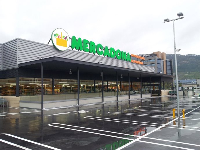 Supermercado de Mercadona en Pamplona