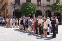 Silencio en CyL en memoria de las víctimas del siniestro con numerosas concentraciones