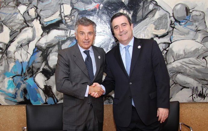 Juan Antonio Samaranch y Miguel Cardenal