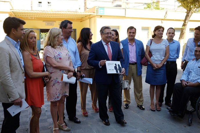 Zoido, en la Escuela de Educación Infantil Santa Catalina