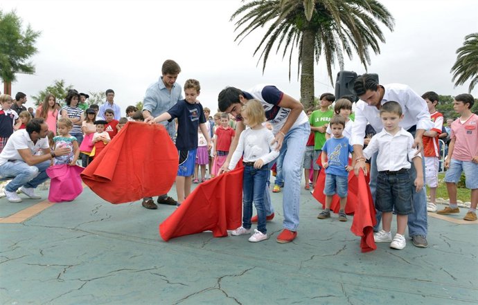 Toreo de Salón en los Jardines de Piquío